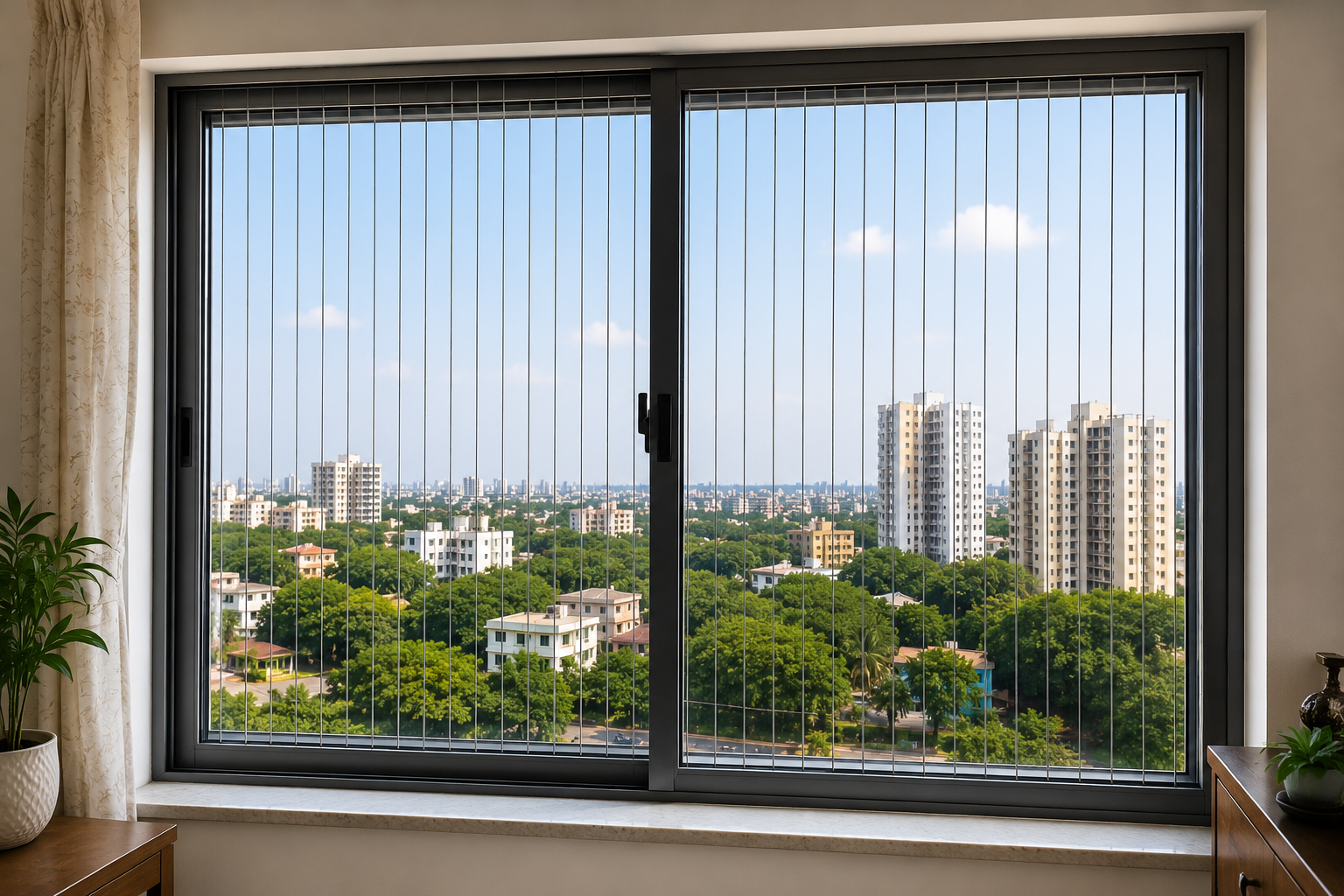 Window Invisible Grills
