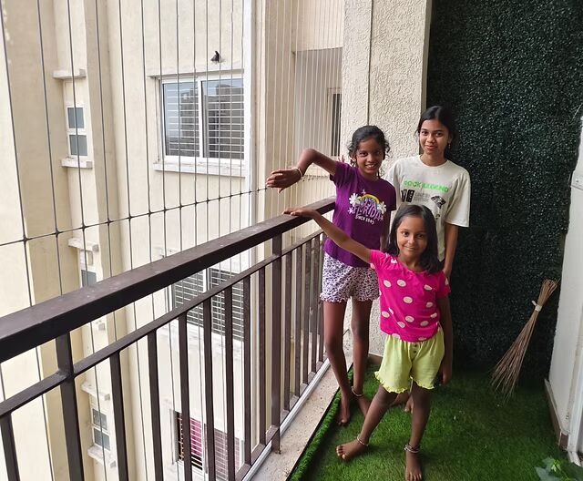Child Safety Window Invisible Grills